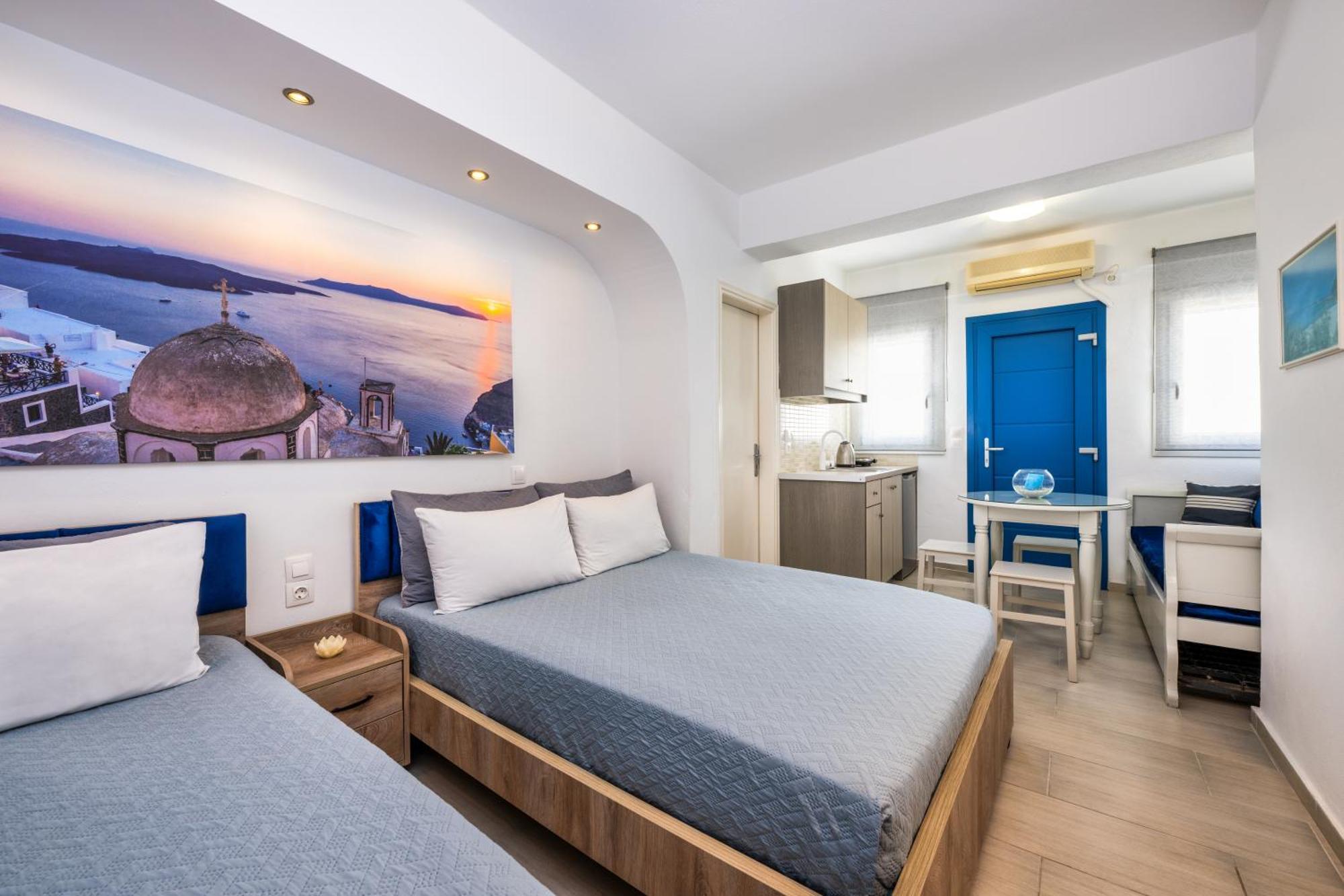 Honeymoon Beach Studios Perivolos  Exterior photo